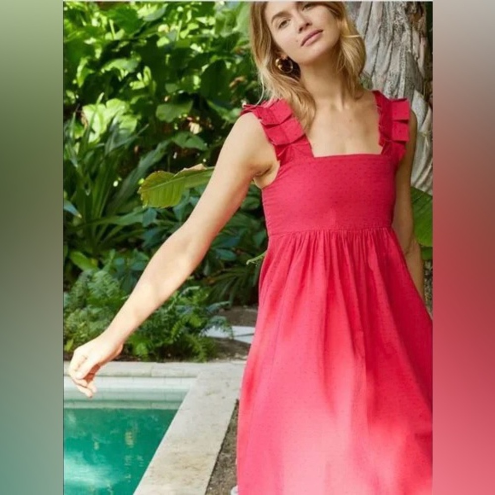 Elegant Red Maxi Dress